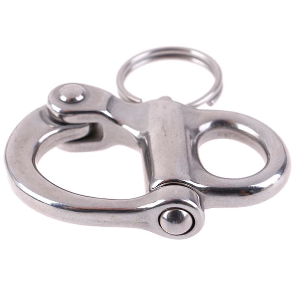316 rostfritt stål rigg Segling Fast borgen Snap Shackle Yac