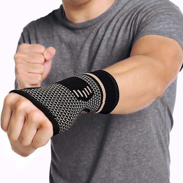 Armband Sports Compression Handledsstöd ärmstöd Elastisk S