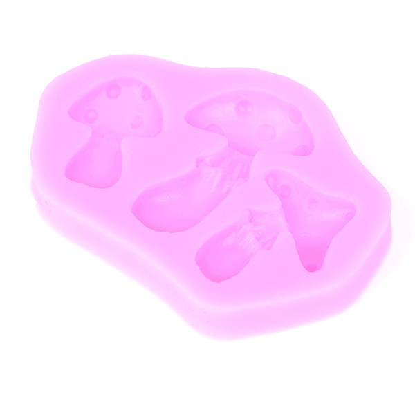 3d DIY form svampfondant form dekor