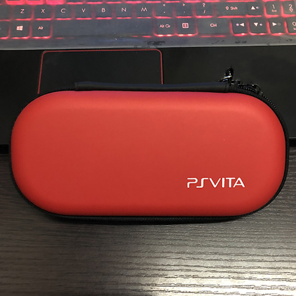 EVA Anti- Hard Case Bag Game Pad Slim Console Bärväska Red
