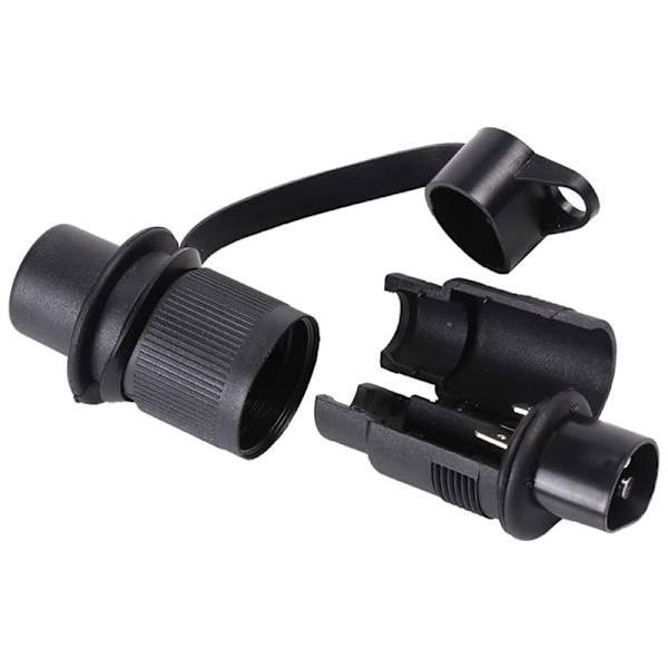 12V 3Pin Socket Trailer Adapter Power Socket Kontakt För 2