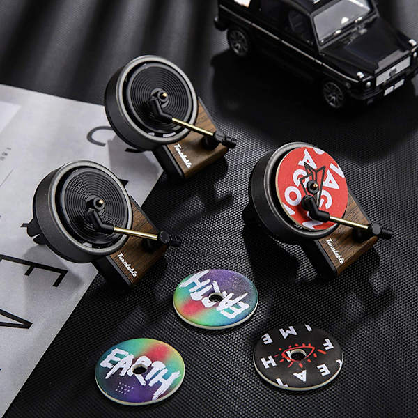 Car Air Freshener Car Doft Diffusers Clips i retrostil Jukebox