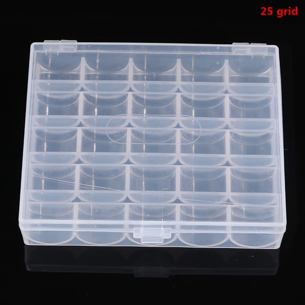 25 Spolar Spolar Syhine Case Organizer Förvaring Cle