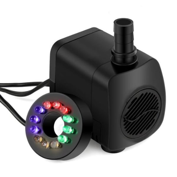 Vattenpump 12 LED Aquarium Fish Pond Tank för Aquariums tillväxt 3W