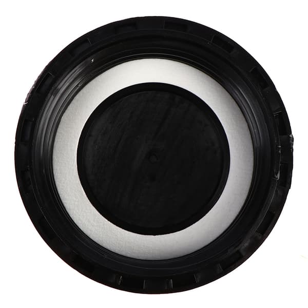 Svart Plastventil Lock 3" 100mm Cap för IBC Tankventil läckagepro