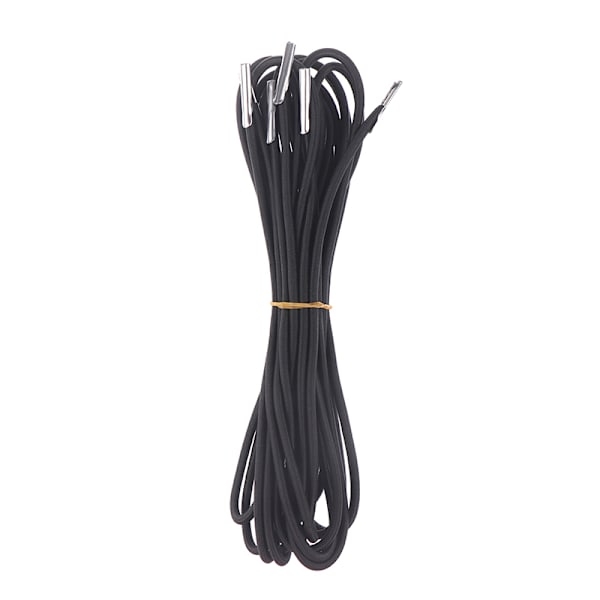 Elastiska Bungee Rope Cords Liggstolssnören för Zero Gravity Chair Black