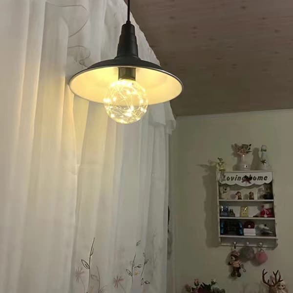 LED Edison String Lighting Bulb E27 220V Colorful RGB Lighting Co warm light