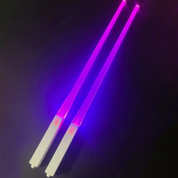1 ST LED Ljussabel Lysande stickor Löstagbar Tvättbar Återanvändbar Yellow