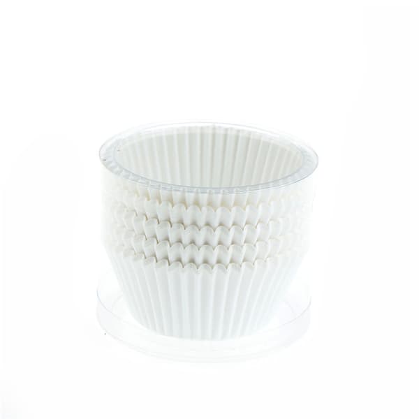 100st vita muffinspappersfodral cupcakepappersmuggar för bakewar