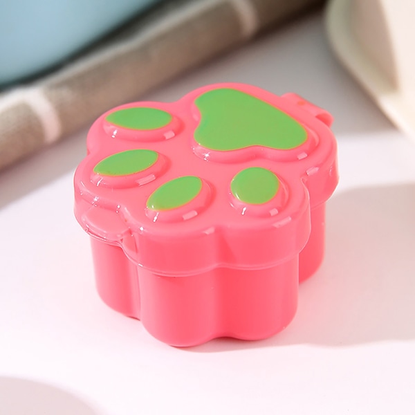 1st Minisåsflaska Cat Paw Ketchup Senapsbehållare Läckagepr Rose red