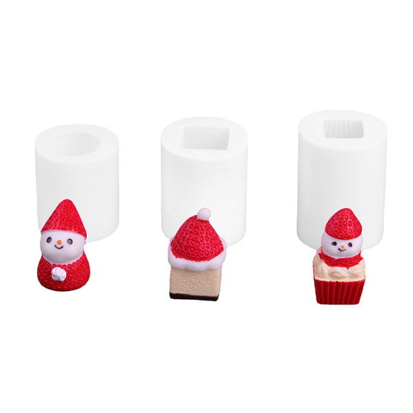 Christmas Hat Candle Form DIY Geometry Candle Making R A3