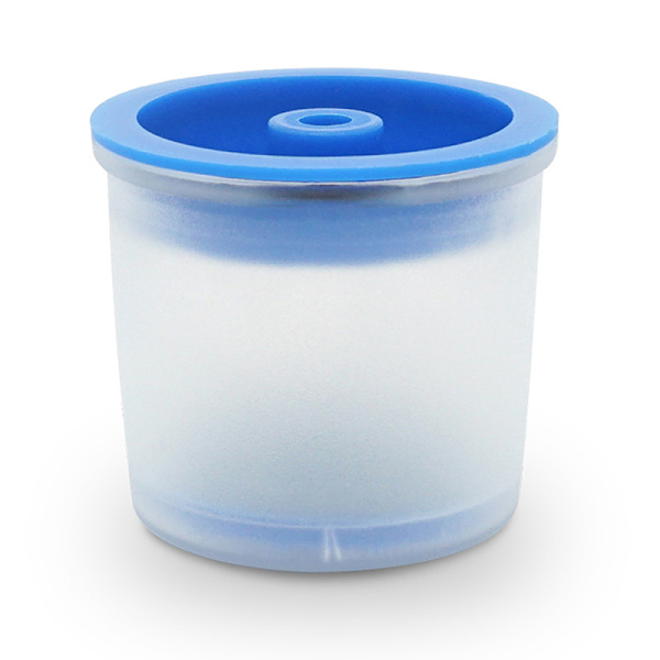 Påfyllningsbara kapselkaffekoppar Kompatibla Illy hines Refill Cof Transparent BLUE