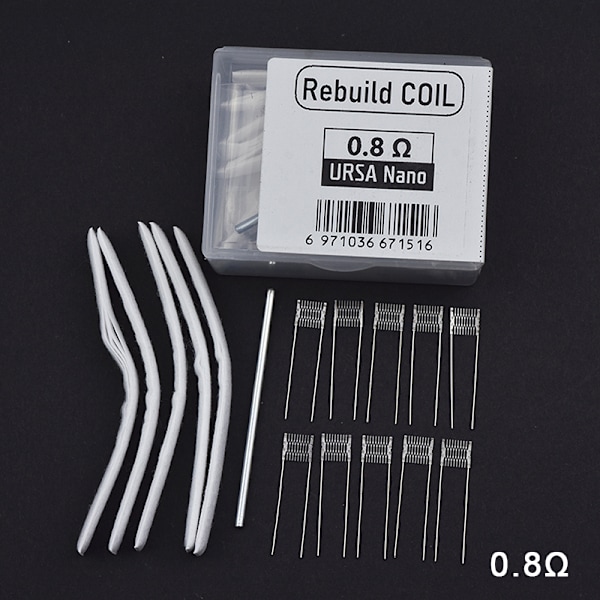 För URSA Nano 0,8/1,0 ohm Resistance Wire Byte av DIY Reparation 1.0Ω