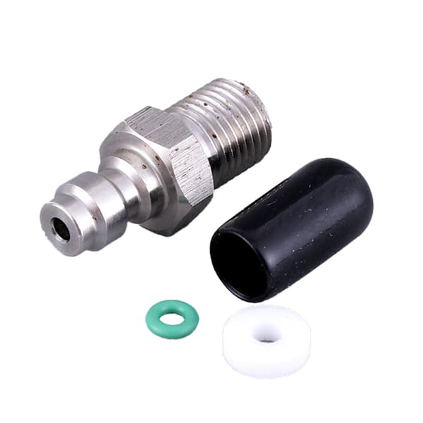 PCP Paintball Pneumatisk Snabbkoppling 8mm M10x1 Hane Plug Adapt A3