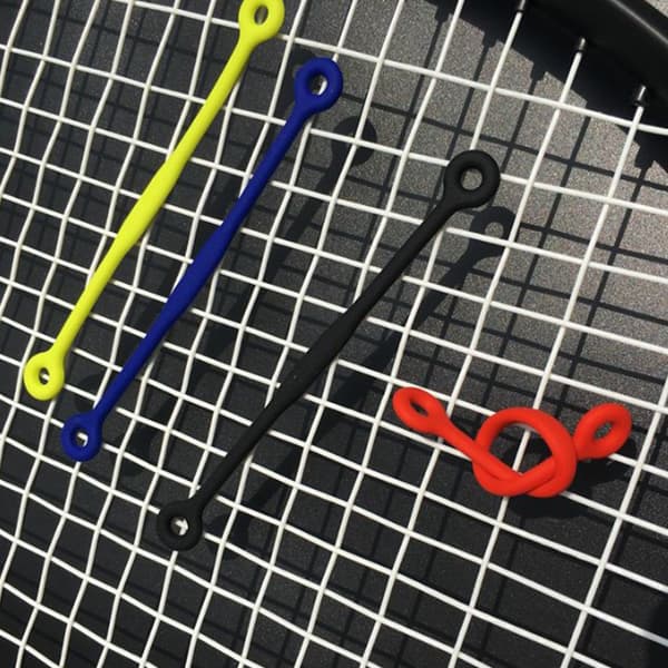 10st lång form tennisracket dämpare Tenisracket V Black