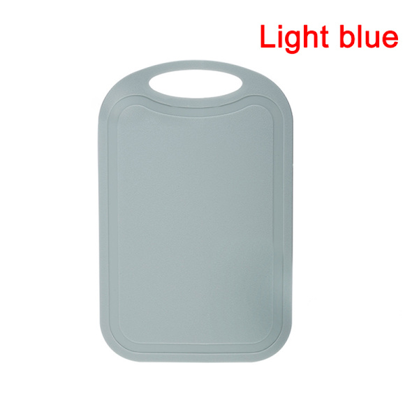 Halkfri Mini Kök Kött Frukt Grönsaksping Board Block Light blue