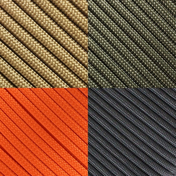 50M 7-kärnigt Paracord-rep utomhus polyester fallskärmslina A