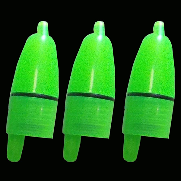 10 St/ Set LED Lysande Fiskeklockor Larmklämma Plast Natt