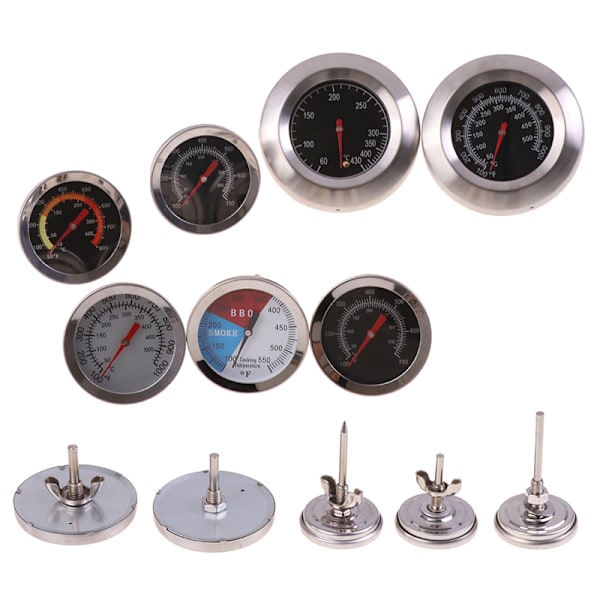 Ugnsspistermometer Grilltemperaturmätare för hemmakök 5(dia5.2cm pin7cm)