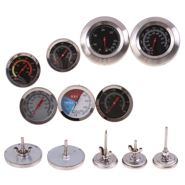 Ugnsspistermometer Grilltemperaturmätare för hemmakök 8(dia7.6cm pin4cm)