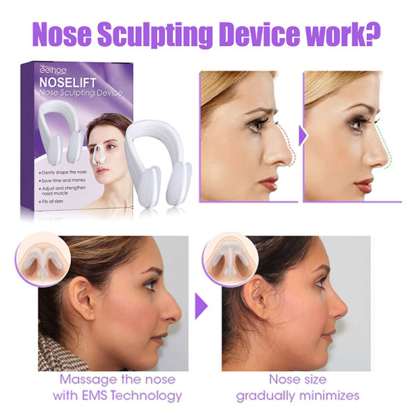 Nose Up Lifting Shaping Shaper Orthotics Clip Beauty Nose Slimm