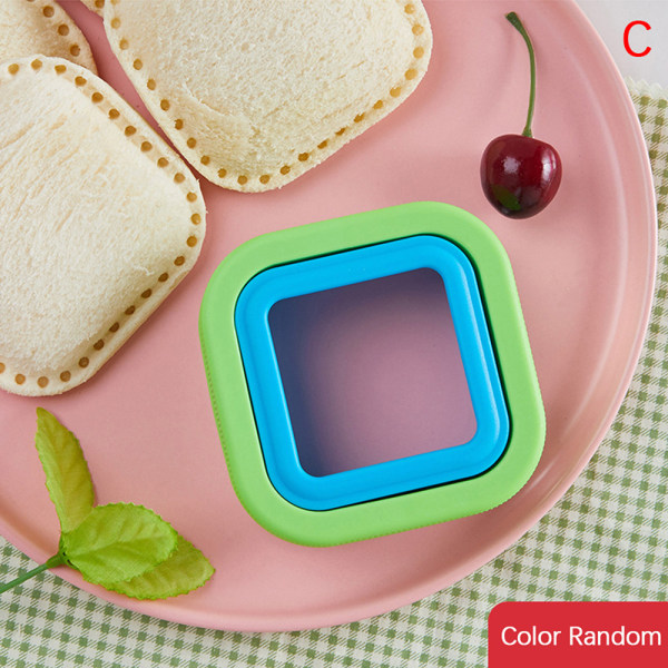 Rostfritt stål Sandwich ter Set DIY Cookie Maker Form för barn C