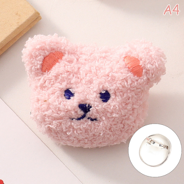 e Soft e Bear Pin Tecknad Plysch Söt Student Tjej Barn Uni A4
