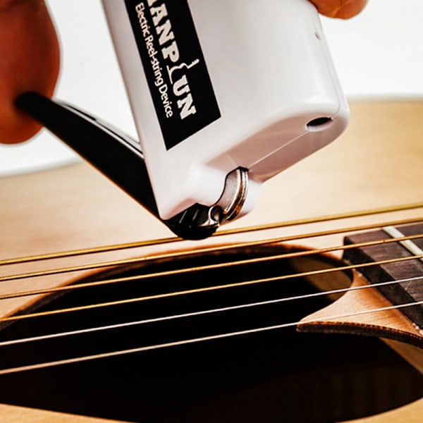 Automatisk Guitar String Winder String ter Restringing Tool Stri White