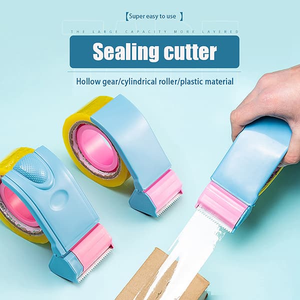 Färgtejpdispenser Rulltejp ter Packer Device Manual Seali 60mm non slip