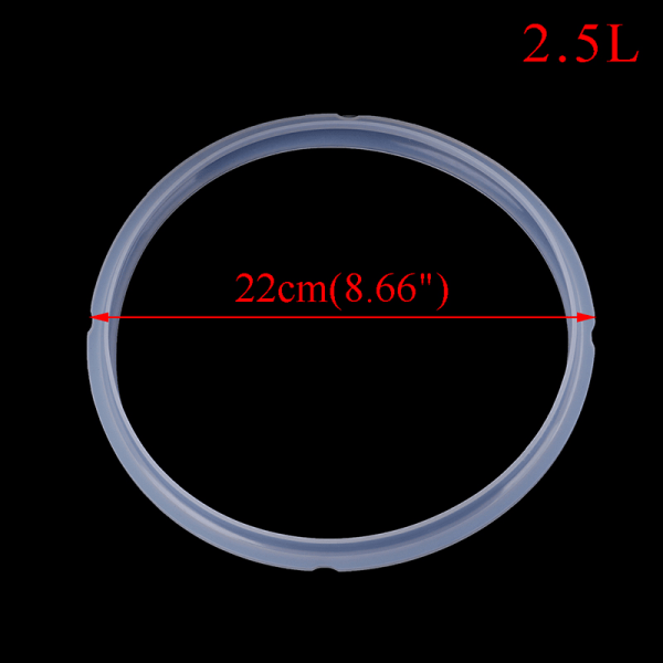 17,5cm 25,5cm elektrisk tryckkokare tätningsring silikon ga 2.5L