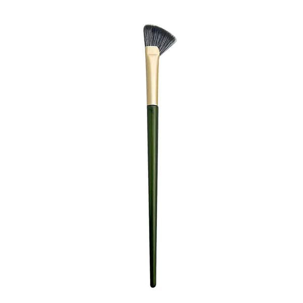Halvfläktformad Nose Shadow Brush Nose Shadow Brush Beauty Tool Black