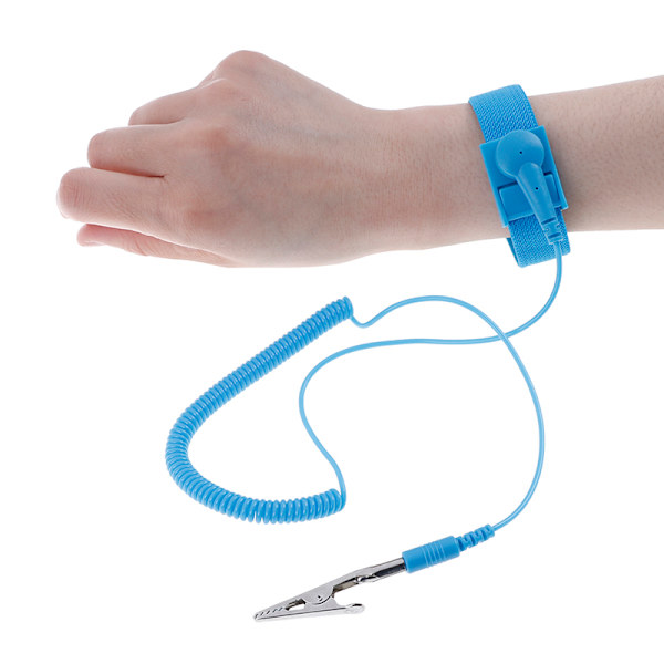 Antistatiskt armband Elektrostatisk ESD-urladdningskabel Återanvändbar