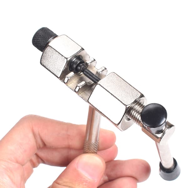 Cykel Kedjebrytare Remover Tools Rostfritt stål kedjesåg Silver