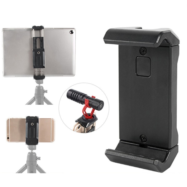 Lazy Tablet Holder Lämplig för Tripod Selfie Sticks Microp
