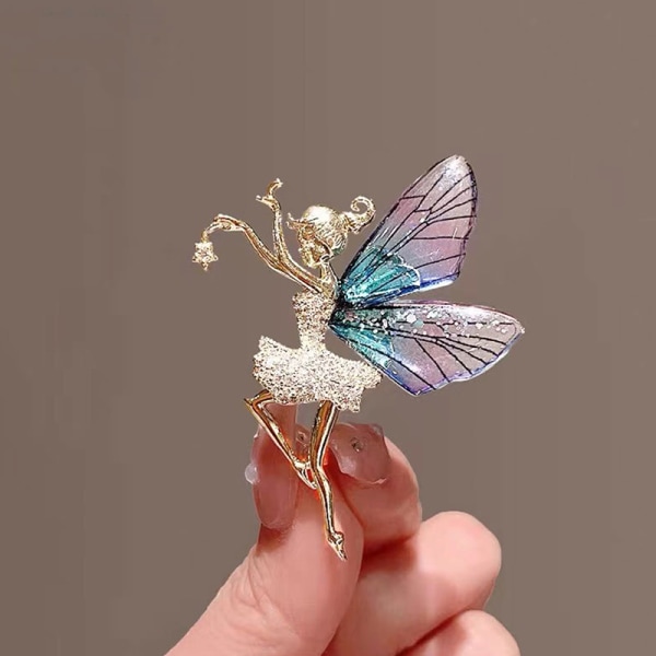 Butterfly Fairy Broscher Mode Kreativa Klädtillbehör