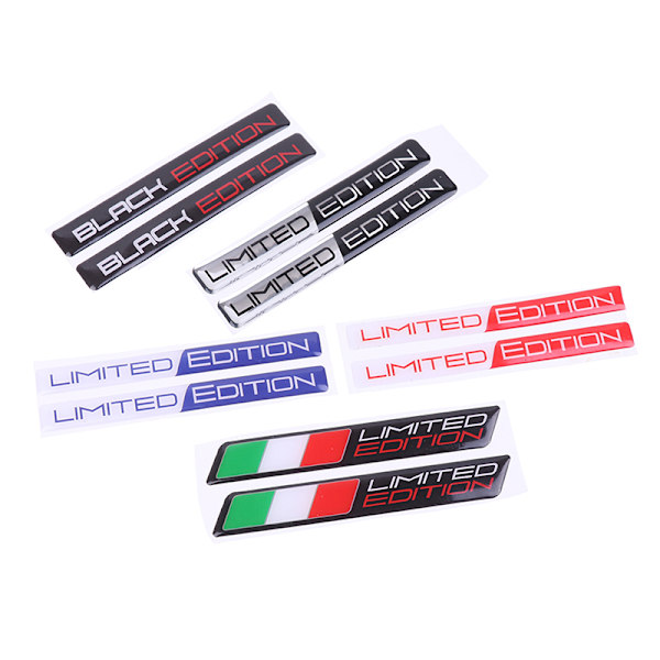 3D Car Sticker Limited Edition Emblem Badge Decal Case Car Styl C