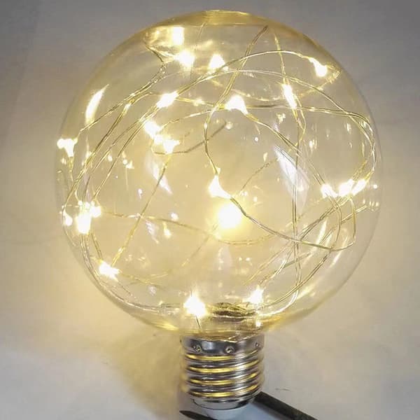LED Edison String Lighting Bulb E27 220V Colorful RGB Lighting Co warm light
