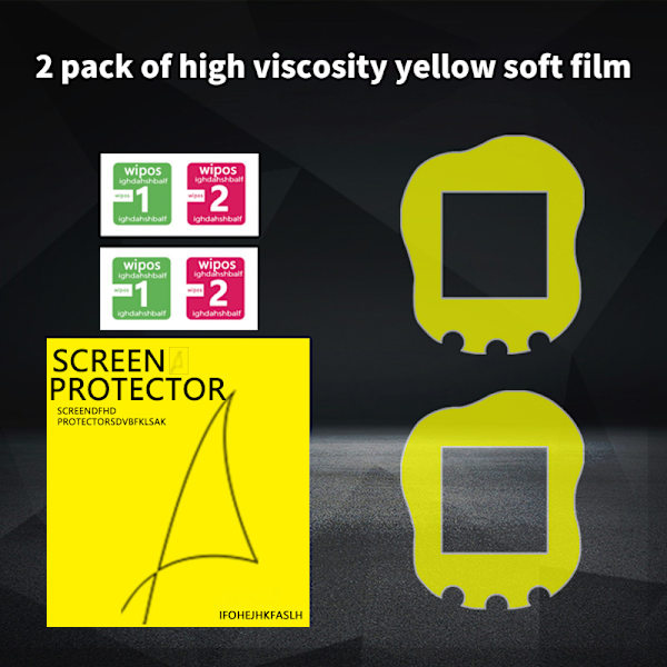 Transparent TPU Anti-Scratch Spelkonsol Film För LCD For Tam Transparent