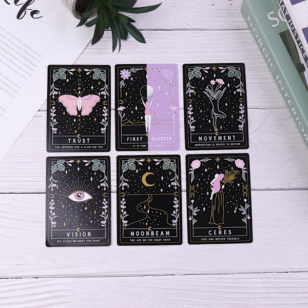 1 Box of Tarot Cards Engelska Tarot Oracle Cards Deck Card Game