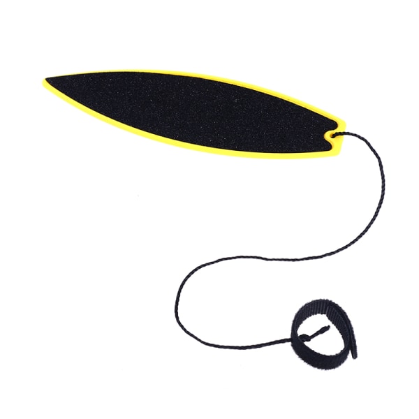 Anti-halk Finger SkateBoard Toy Finger Toy Lätt att använda Finger S Yellow