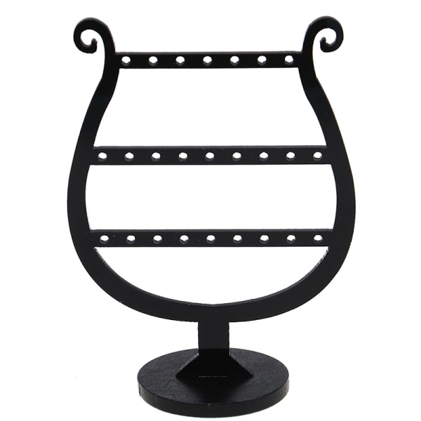 1Pc 2in1 Stud 25håls örhängen Smyckeskrin Display Stand Flaska