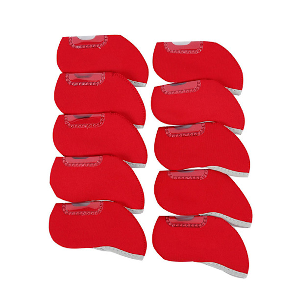 10st/ set Broderinummer Golf Iron Head Covers Iron Headover A9