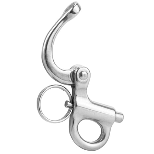 316 rostfritt stål rigg Segling Fast borgen Snap Shackle Yac