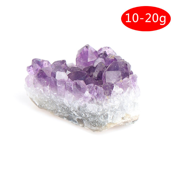 Natural Ametist Cluster Quartz Crystal Mineral Specimen Healin Small