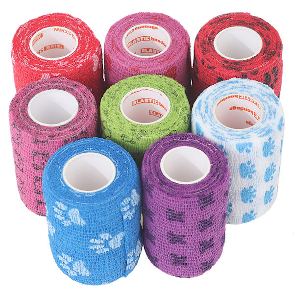 Självhäftande elastiskt bandage för sällskapsdjur Kattbandage Cover A