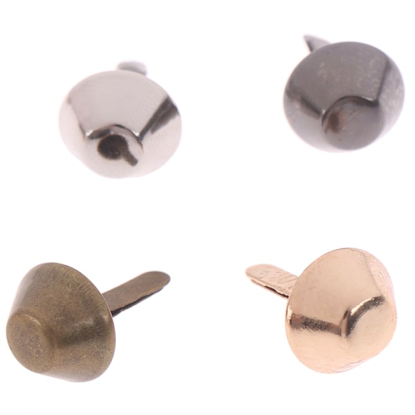 50 st/lot 12 mm metallhantverk Handväska Fötter Nitar för handväska DIY A B