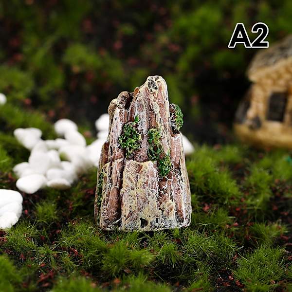 1st Mini Mountain Miniatyr Bonsai Ornament Gardening Garden A1