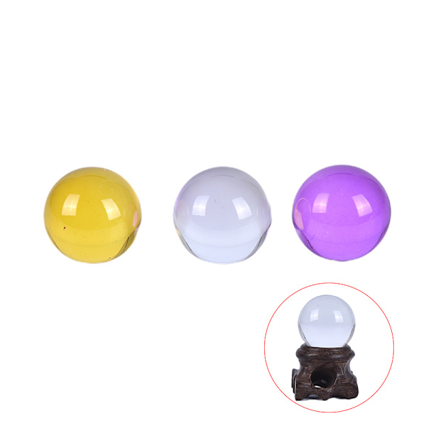 e Crystal Ball Natural Magic Ball Healing Sphere Quartz Balls C Red