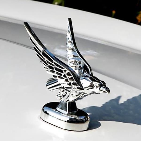 Bil Motorhuv Front Eagle Ornament Badge 3D Eagle Emblem Bil Acce