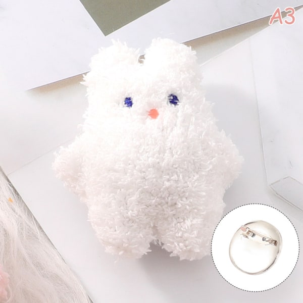e Soft e Bear Pin Tecknad Plysch Söt Student Tjej Barn Uni A3